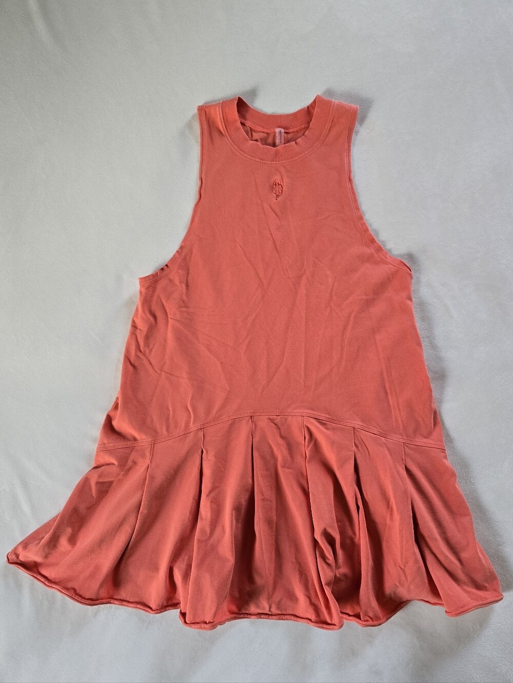 Free People Movement▪️Coral Hot Shot Short Flirt Racerback Dress - Picture 3 of 13
